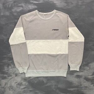 vintage brooks‎ sweatshirt mens small grey 1980s